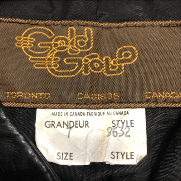 Vintage Made In Canada Genuine Leather Pants - Picture 12 of 17